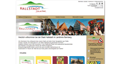 Desktop Screenshot of hallstadt.de